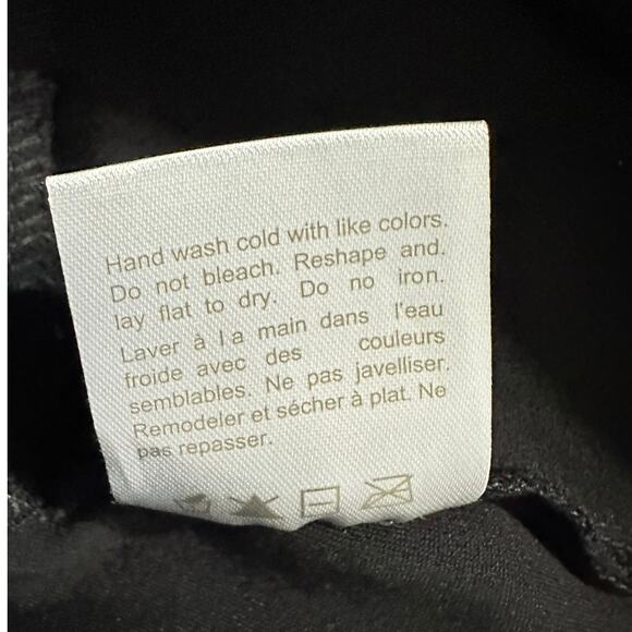 Ingrid & Isabel Mini Pencil Skirt Women's Small Maternity Black Elastic Waist - Picture 5 of 8